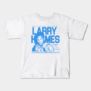 Larry Holmes Vintage - Blue Kids T-Shirt